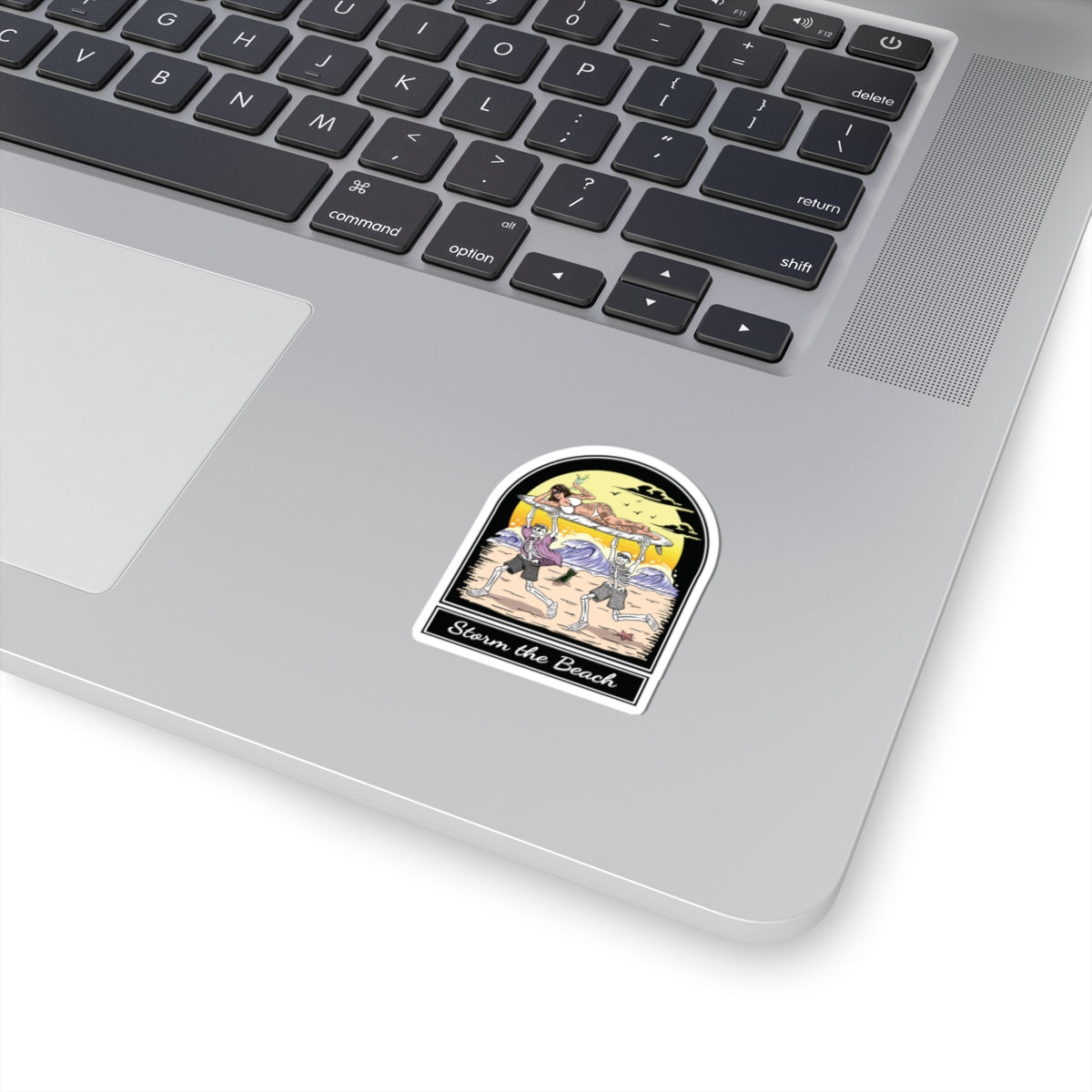 "Storm the Beach" Sticker