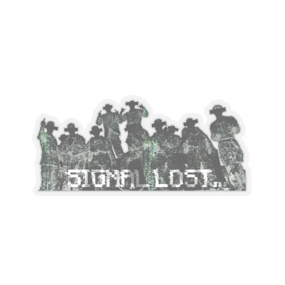 Signal Lost Sticker