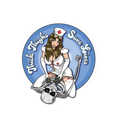 "Thick Thighs" Sticker