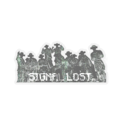 Signal Lost Sticker